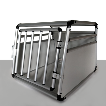 Topmast Autobench Aluminium - Stevige Reisbench - Ronde Buizen - Lichtgrijs