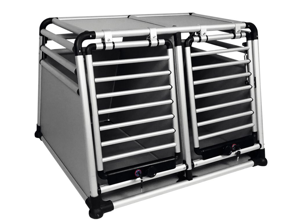 Topmast Aluminium TravelBox Superior - Dubbel - Met Gasveer en Slot - Large