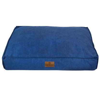 Topmast Hondenkussen - Velours Soft Serie - Navy Blauw