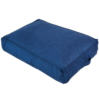 Topmast Hondenkussen - Velours Soft Serie - Navy Blauw