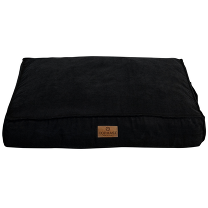 Topmast Hondenkussen - Velours Soft Serie - Zwart