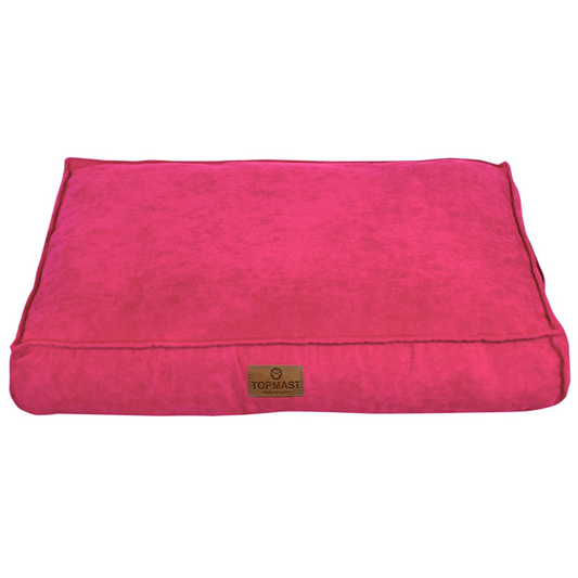 Topmast Hondenkussen - Velours Soft Serie - Fuchsia
