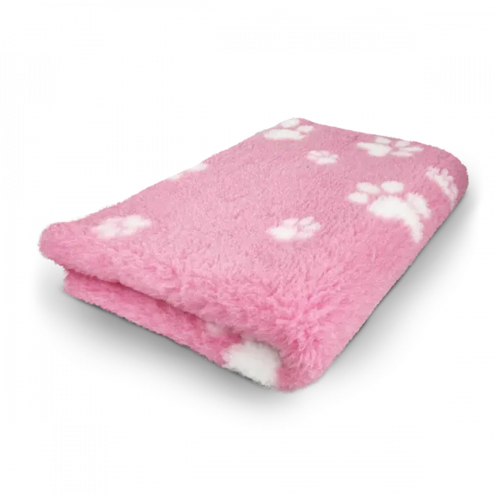 Vetbed à motifs empreintes de pattes deux couleurs – Toutes couleurs Trufféo