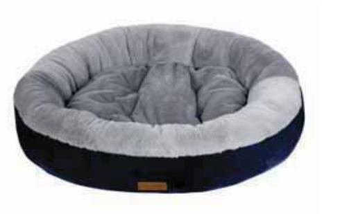 Topmast Comfort Donut - Panier Supersoft Bleu Gris