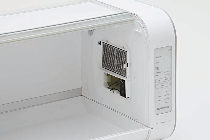 Curadle Smart Care Incubator 120 — Couveuse & Caisson à Oxygène pour Animaux (C12PX) Curadle