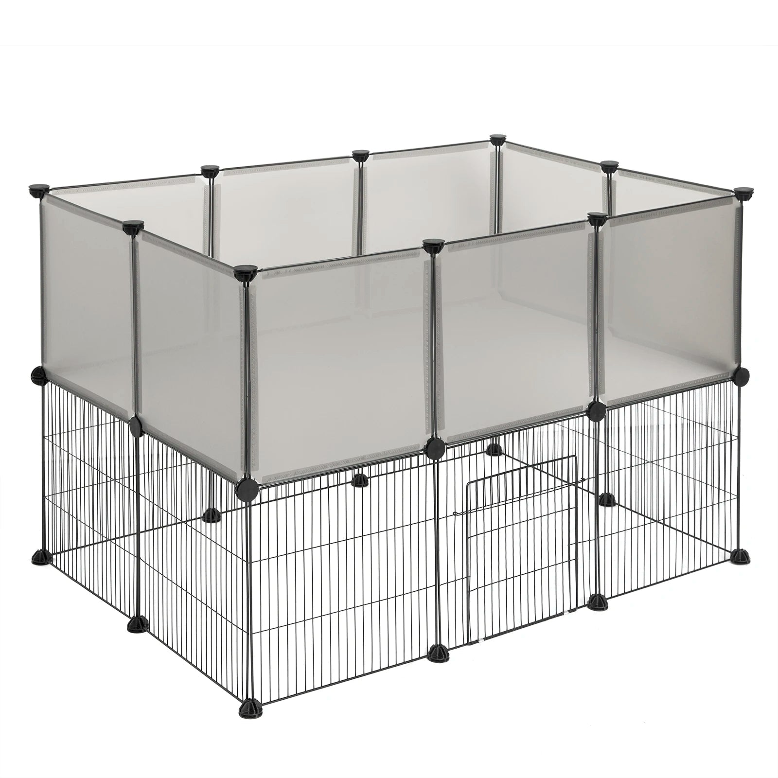 Parc modulable pour petits animaux lapins chiots chatons - Trufféo