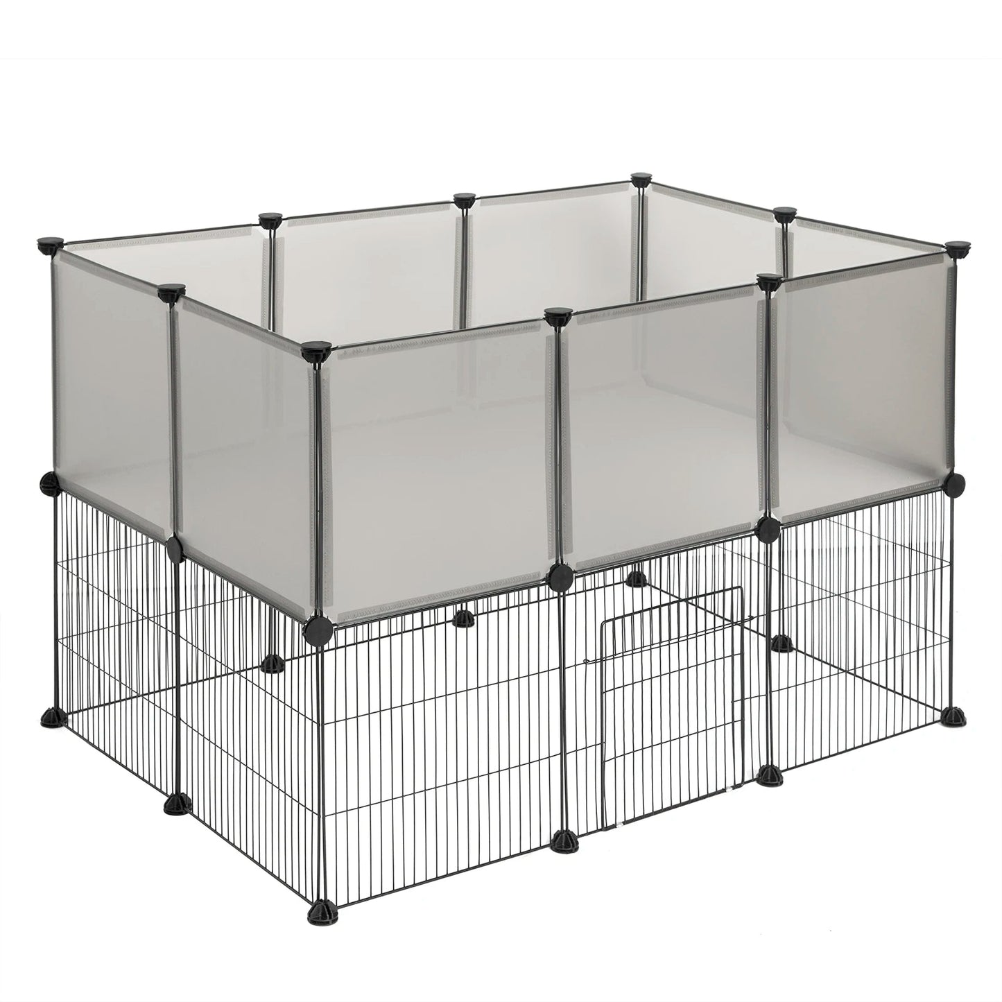 Parc modulable pour petits animaux lapins chiots chatons - Trufféo