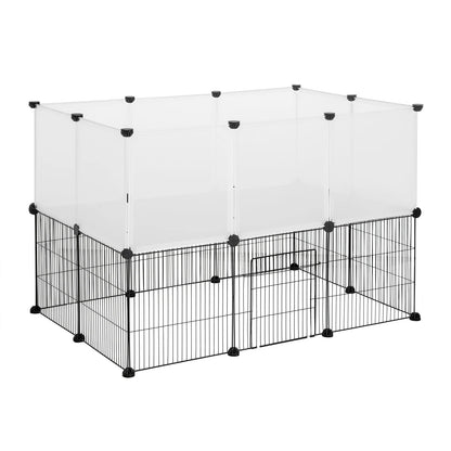 Parc modulable pour petits animaux lapins chiots chatons - Trufféo