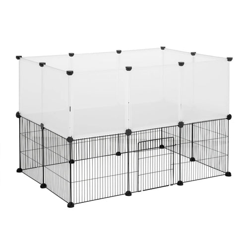 Parc modulable pour petits animaux lapins chiots chatons