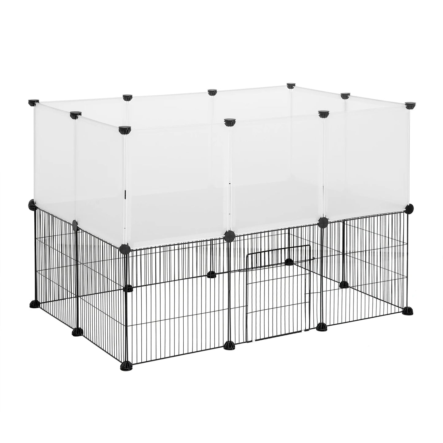 Parc modulable pour petits animaux lapins chiots chatons - Trufféo