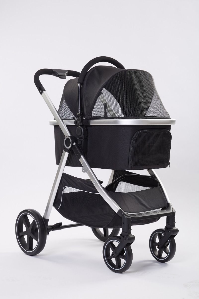 Topmast Hondenbuggy Excellence Zwart
