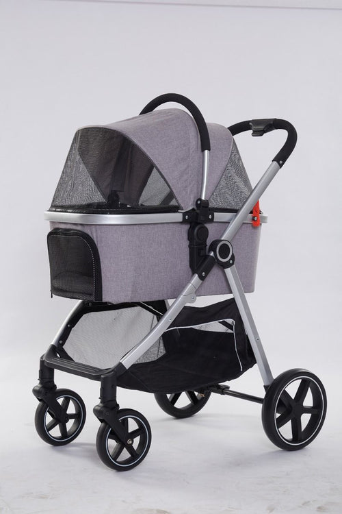 Poussette pour Chien Topmast Excellence Gris