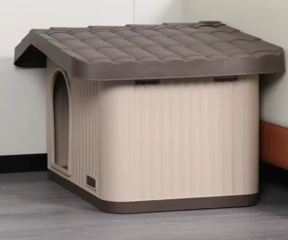 Topmast Kunststof Dierenverblijf PEDRO 2 -  voor Middelgrote hond of Kat 75 x 64 x 52 cm