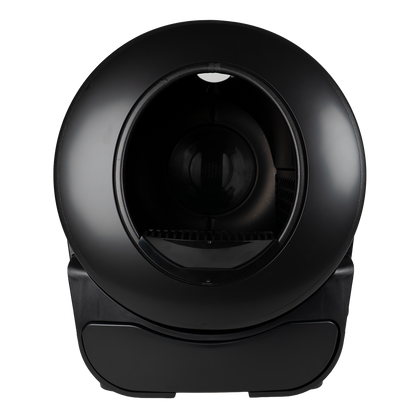 Litière automatique PETLUX V3 XXL noire - vue de face