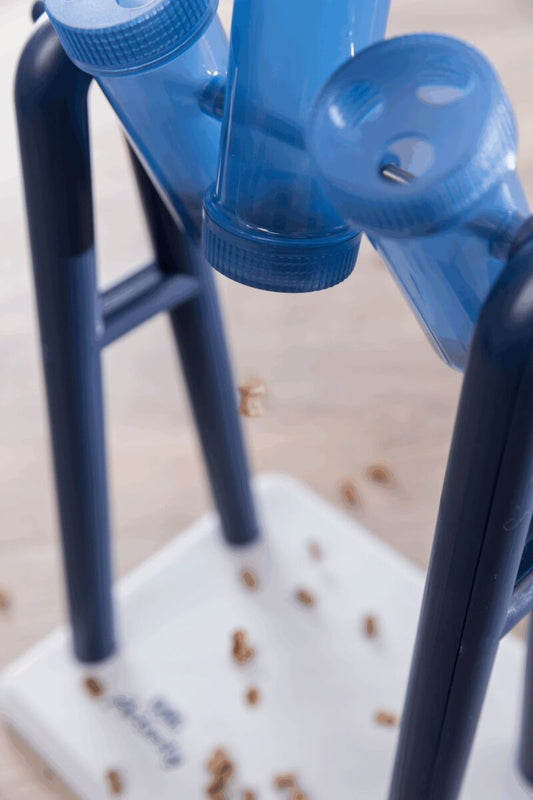 Jeu stratégique et éducatif rotatif pour chien