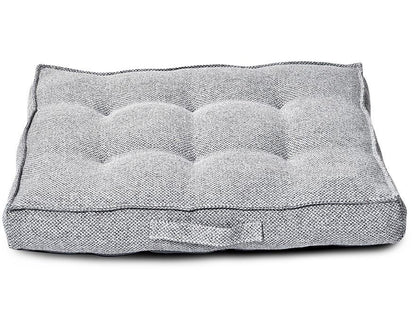 Topmast Hondenkussen Chesterfield - Stevig Dierenmatras - Grijs - Diverse Maten