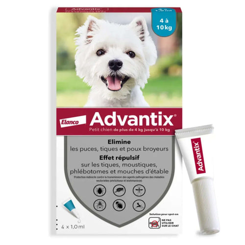 Advantix Spot-On for Dogs – Flea, Tick, and Mosquito Treatment