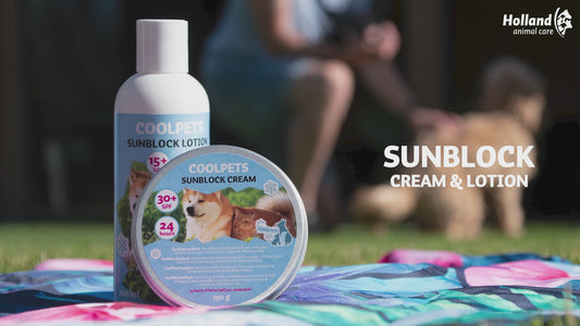Lotion solaire pour chien – CoolPets - SPF 15+
