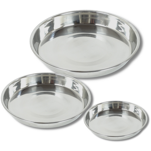 Gamelle Inox pour Chiots - Plusieurs Tailles
