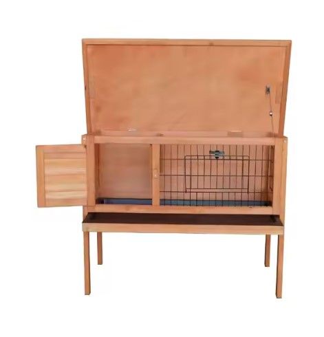 Topmast Konijnenhok hout  REX - 91 x 45 x 77 cm