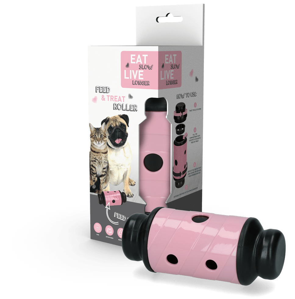 Rouleau distributeur Eat Slow Live Longer Feed & Treat - La Meute Trufféo