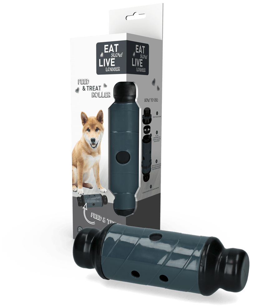 Rouleau distributeur Eat Slow Live Longer Feed & Treat - La Meute Trufféo