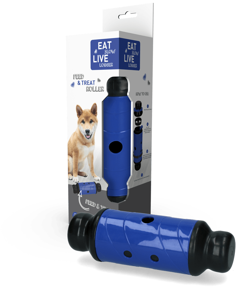 Rouleau distributeur Eat Slow Live Longer Feed & Treat - La Meute Trufféo