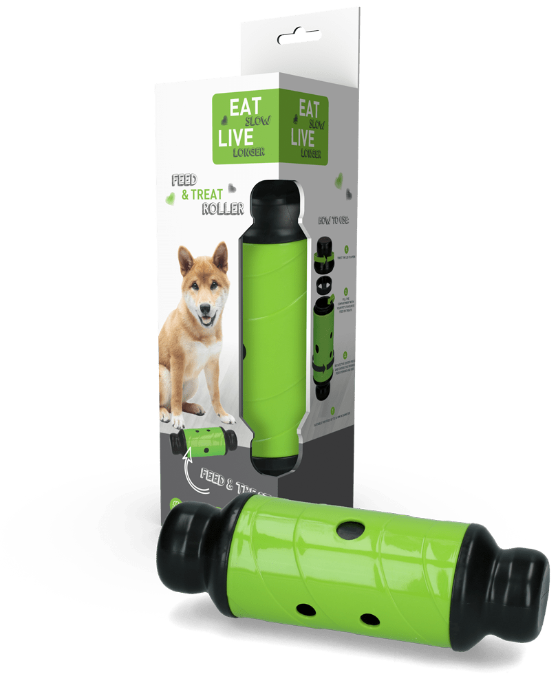 Rouleau distributeur Eat Slow Live Longer Feed & Treat - La Meute Trufféo