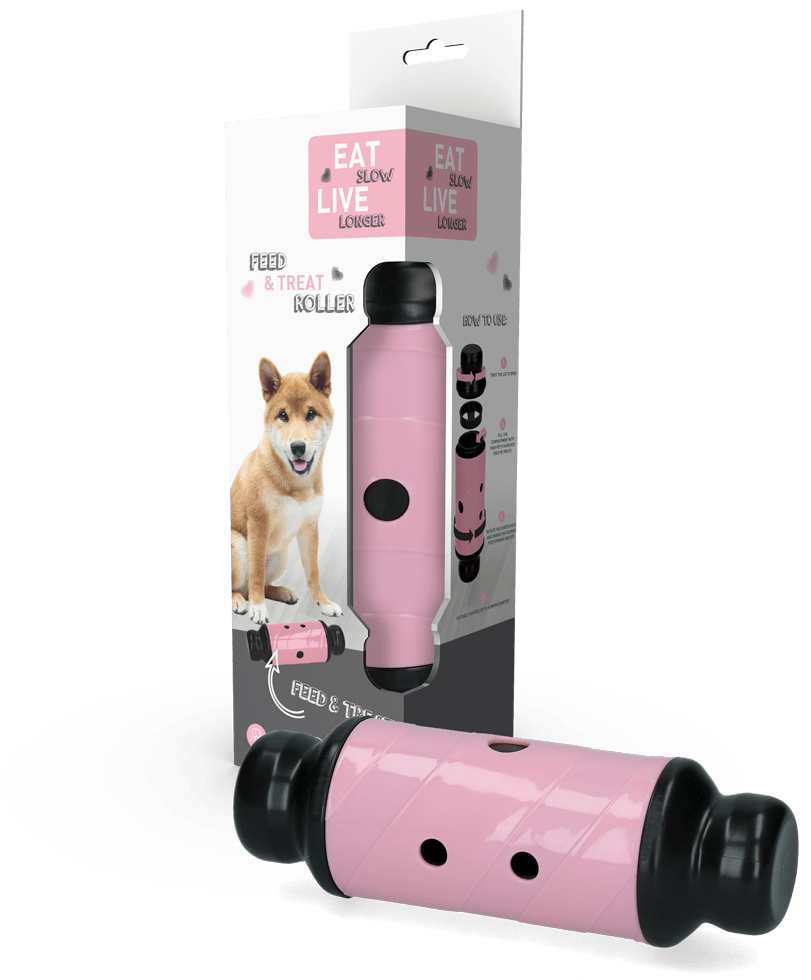 Rouleau distributeur Eat Slow Live Longer Feed & Treat - La Meute Trufféo