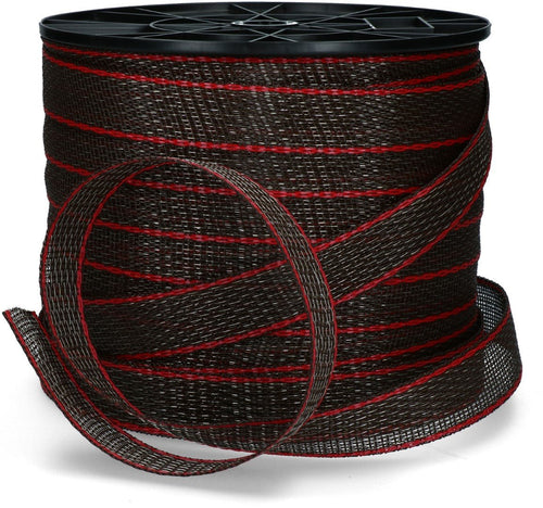 Ruban ZoneGuard PLUS brun 40 mm 200 m – Clôture électrique cheval