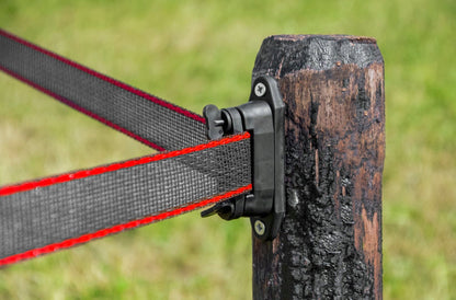 Ruban ZoneGuard PLUS brun 40 mm 200 m – Clôture électrique cheval - Trufféo