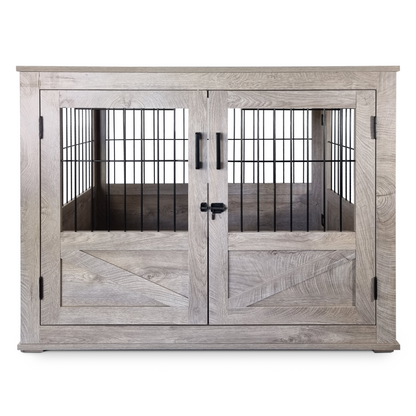 Topmast Luxueus Bench Rustic - Medium - 79 x 57 x 62 cm - Grey Weathered