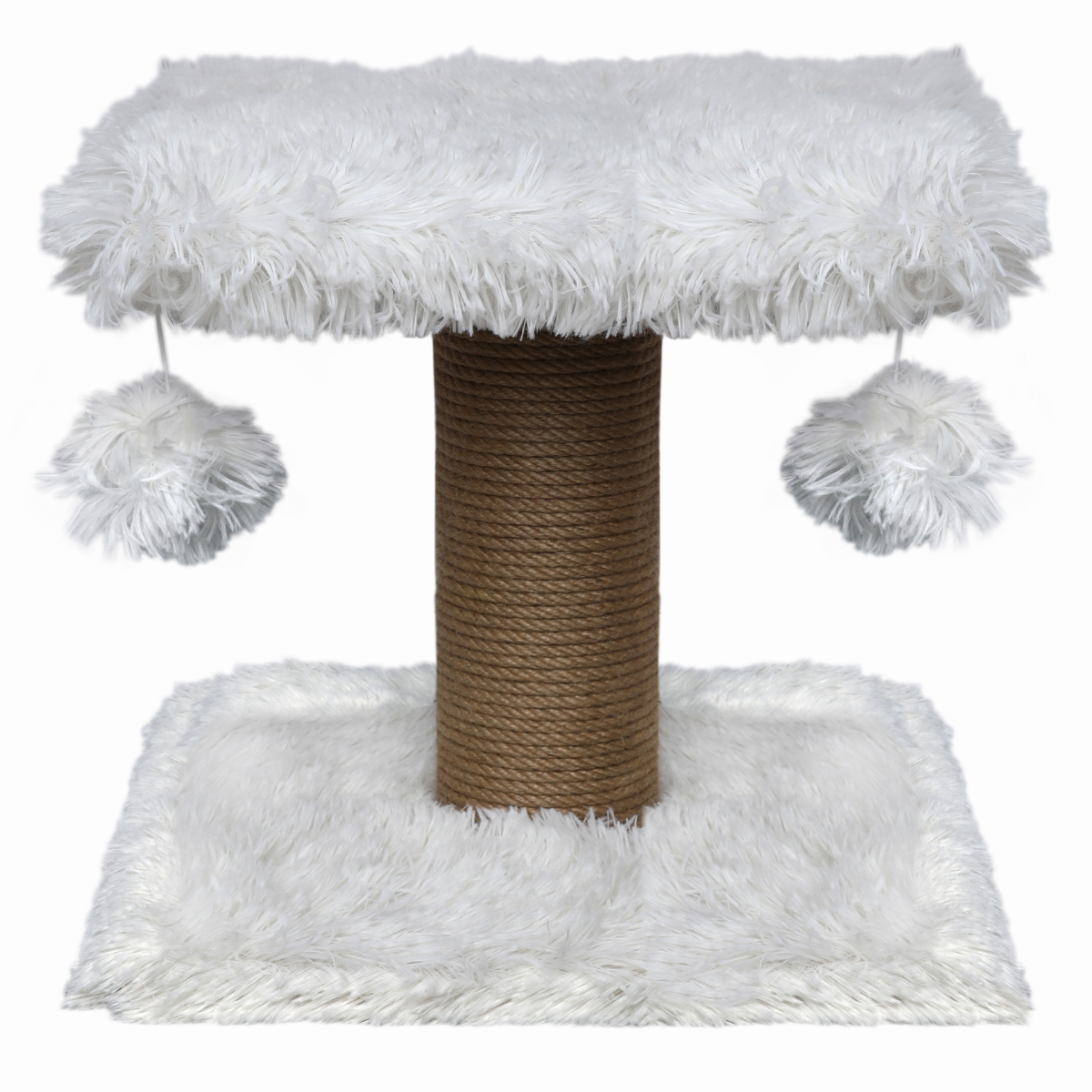 Topmast Krabpaal Fluffy Langhaar - Nairobi - Wit
