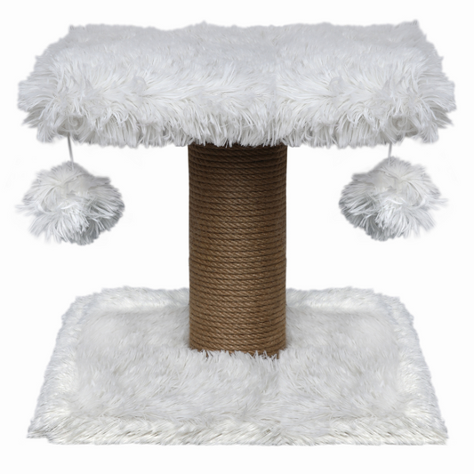 Topmast Krabpaal Fluffy Langhaar - Nairobi - Wit