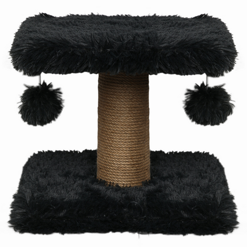 Griffoir Topmast Fluffy Nairobi Poils Longs - Anthracite 34cm
