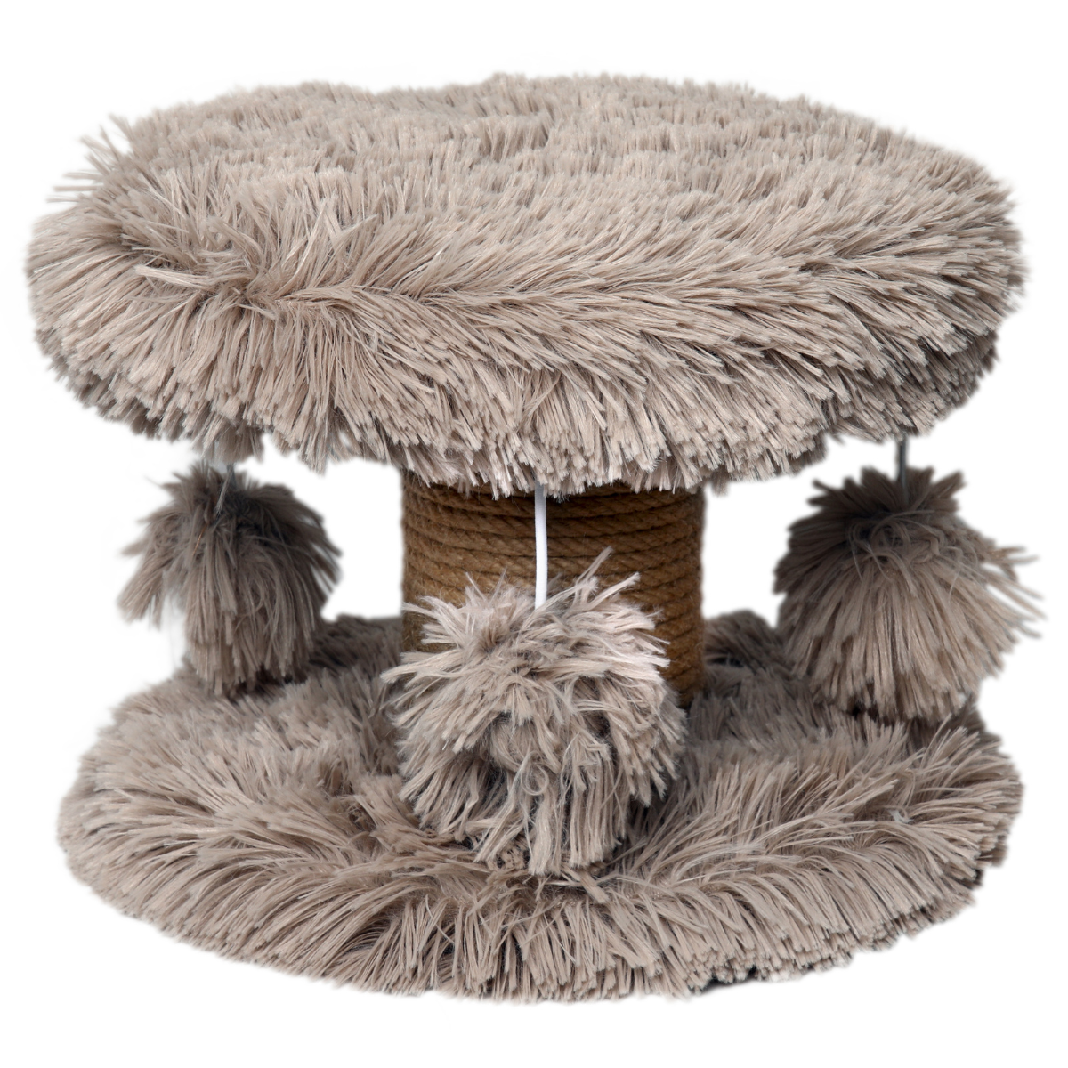 Topmast Krabpaal Fluffy Langhaar Lycia - Beige