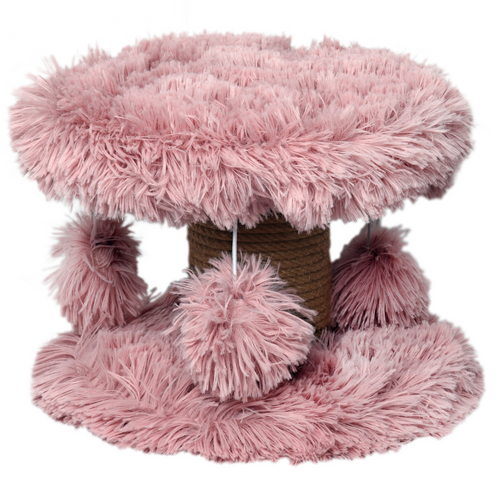 Griffoir Fluffy Topmast Lycia Rose - Petit Format Chaton