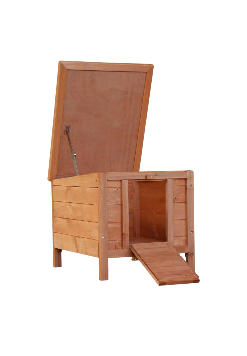 Topmast Konijnenhok Little - 41 x 51 x 46 cm - Voor Buiten - Hout