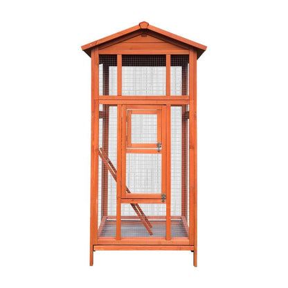 Topmast Vogelvoliere hout 83 x 60 x 160 cm
