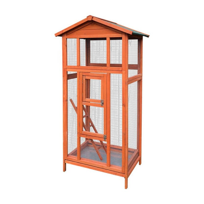 Topmast Vogelvoliere hout 83 x 60 x 160 cm
