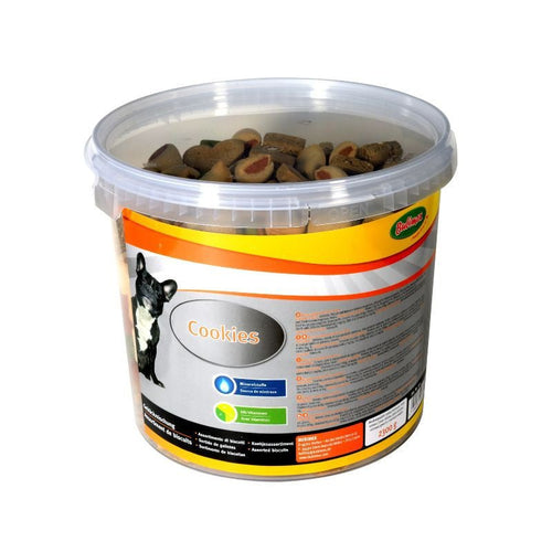 Seau de biscuits secs Bubimex pour chien