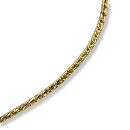 Topmast Slangenketting - Goudkleurige Halsband