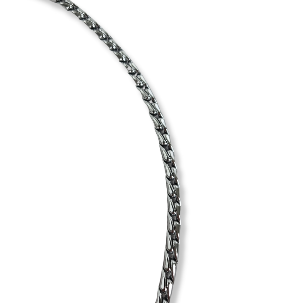 Topmast Slangenketting - Zilverkleurige Halsband