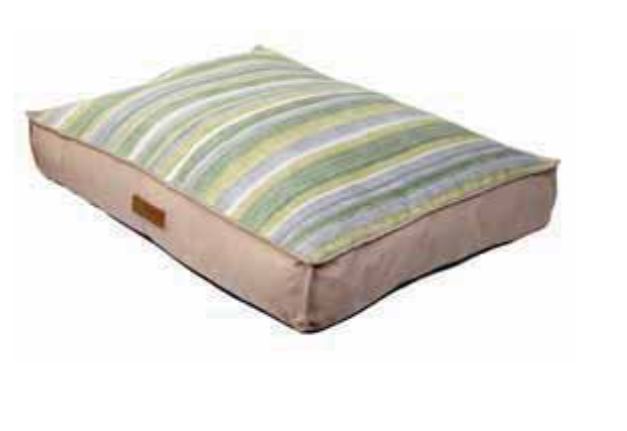 Topmast Hondenkussen Alva - Groen & Blauw - XL - 103 x 88 x 13 cm