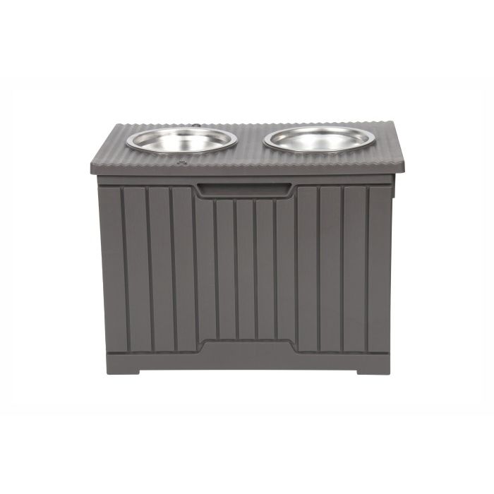 Table de repas Topmast avec rangement et double gamelle inox - Trufféo