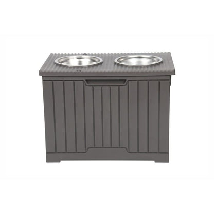 Table de repas Topmast avec rangement et double gamelle inox - Trufféo