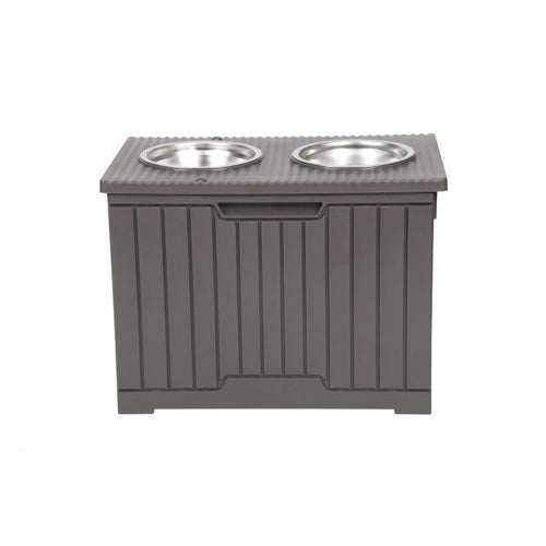 Table de repas Topmast avec rangement et double gamelle inox