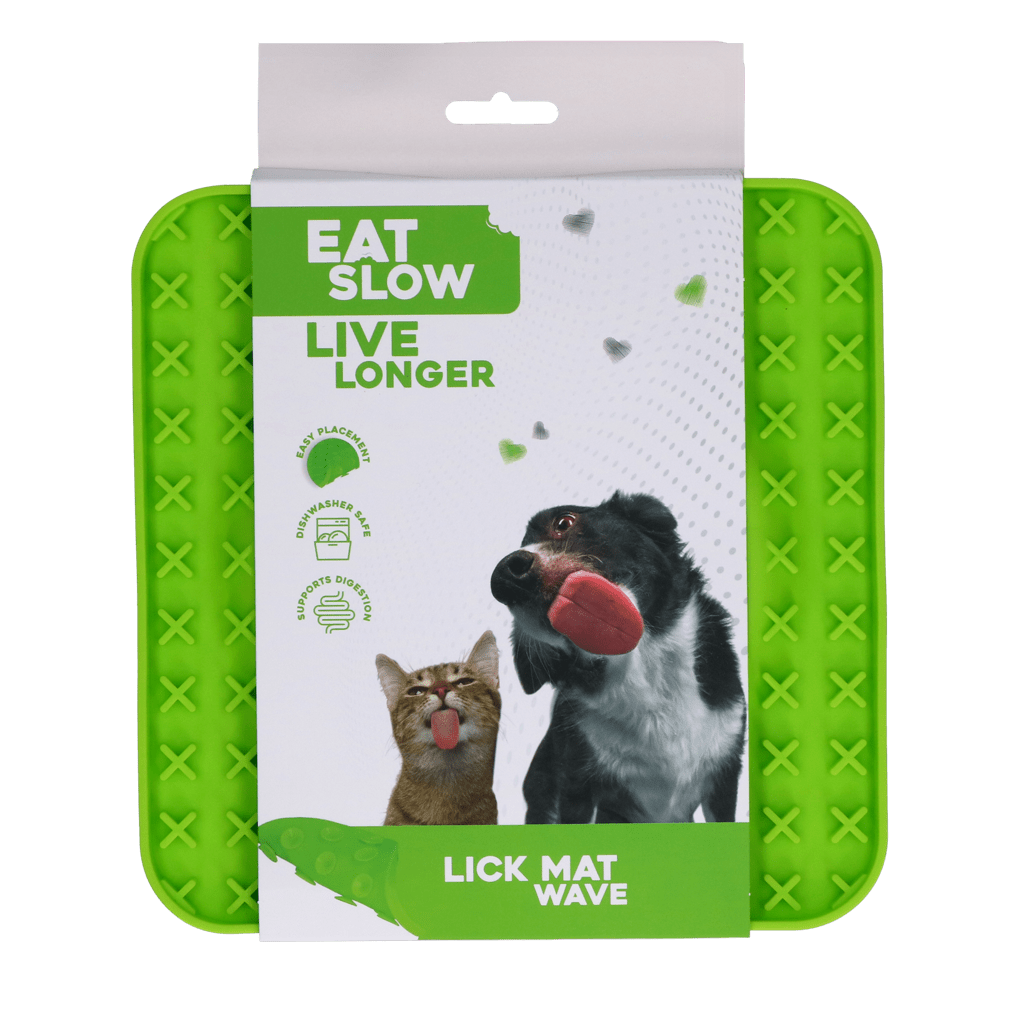 Tapis de léchage Eat Slow Live Longer — Motif Vagues - La Meute Trufféo