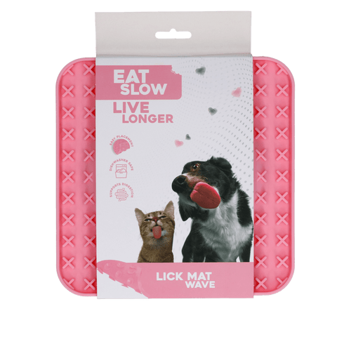 Tapis de léchage Eat Slow Live Longer — Motif Vagues