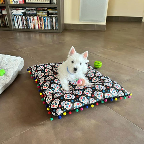 Tapis Dia de Muertos pour chien et chat